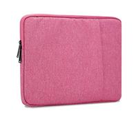 Cadorabo Funda para Ordenador portátil de 14" Pulgadas en Color Rosa - Funda de Tela con Forro Interior de Terciopelo y Compartimento con Cremallera antiarañazos - Funda Protectora