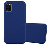 Cadorabo Funda para Samsung Galaxy A41 en Candy Azul Oscuro - Cubierta Proteccíon de Silicona TPU Delgada e Flexible con Antichoque - Gel Case Cover Carcasa Ligera