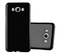 Cadorabo Funda para Samsung Galaxy J5 2015 en Jelly Negro - Cubierta Proteccíon de Silicona TPU Delgada e Flexible con Antichoque - Gel Case Cover Carcasa Ligera