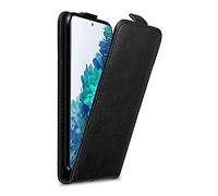 Cadorabo Funda para Samsung Galaxy S20 FE in Negro Antracita - Cubierta Proteccíon Estilo Flip con Cierre Magnético - Etui Case Cover Carcasa