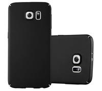Cadorabo Funda para Samsung Galaxy S6 en Metal Negro - Cubierta Protección de Plástico Duro Super Delgada e Inflexible con Antichoque - Case Cover Carcasa Protectora Ligera