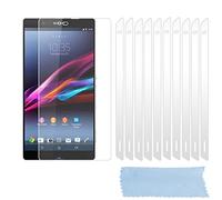 Cadorabo Funda para Sony Xperia Z2 Pantalla de Vidrio Templado Completo en Transparente - Cristal Antibalas Pelíula Protectora (Tempered Glass) Cobertura Completa con Dureza 9H