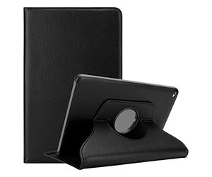 Cadorabo Funda Tableta para Apple iPad Air 2 2014 / iPad Air 2013 in Negro SAÚCO - Cubierta Proteccíon en Estilo Libro con Auto Wake Up con Función de Suporte e Cierre Cinta Elástica