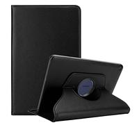 Cadorabo Funda Tableta para Huawei MatePad T 10 (9.7 Zoll) / T 10s (10.1 Zoll) in Negro SAÚCO - Cubierta Proteccíon en Estilo Libro SIN Auto Wake Up con Función de Suporte e Cierre Cinta Elástica