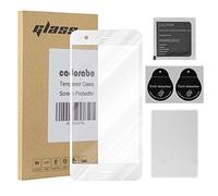 Cadorabo Vidrio templado cobertura completa compatible con Huawei NOVA en TRANSPARENTE con BLANCO - Vidrio protector de pantalla en dureza 9H con compatibilidad touch 3D
