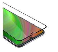 Cadorabo Vidrio templado cobertura completa compatible con Oppo A91 en TRANSPARENTE con NEGRO - Vidrio protector de pantalla en dureza 9H con compatibilidad touch 3D