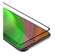 Cadorabo Vidrio templado cobertura completa compatible con Samsung Galaxy A71 5G en TRANSPARENTE con NEGRO - Vidrio protector de pantalla en dureza 9H con compatibilidad touch 3D