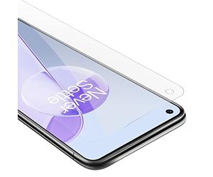 Cadorabo Vidrio templado compatible con OnePlus 9RT 5G en TRANSPARENCIA ELEVADA - Vidrio protector de pantalla (Tempered) en dureza 9H con compatibilidad touch 3D