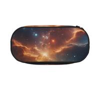 CADREWY Estuche para lápices con impresión espacial, con cierre, uso diario, se adapta a todos los artículos esenciales