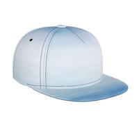 CADREWY - Gorra de béisbol con estampado azul con textura degradada, cómoda, malla transpirable, deportes, golf, al aire última intervensión, ropa de moda