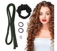 CADTARBAB Rizador Pelo Sin Calor Rizadores de Cabello sin Calor Durante la Noche Las Señoras Duermen Suave Rizador Para Mujeres con Cabello Medio y Largo