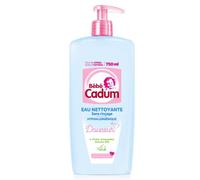 Cadum Bebé Agua Limpiadora Dulce Aceite de Almendras Dulces Orgánica 750 ml