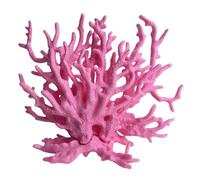 Cadzyre Decoración de Acuario de Madera Falso Coral, Acuario de camarones y Planta de Acuario Real, Adecuado para acuarios pequeños y medianos (Rosado)