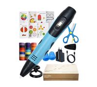 CAELLUMA Bolígrafo 3D para Niños con 12 Colores PLA · Sin Pantallas ni Apps · Ideal para Regalar · Seguro, Fácil de Usar y Creativo · Incluye Accesorios y Manual en Español (Claro)