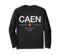 Caen France Souvenir Caen Regalo Caen Fan Viaje a Francia Manga Larga