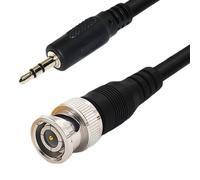 CaeorKvor Consumer Electronics - Cable BNC macho hembra a 3,5 mm de audio y video de cobre de 1 m para radios de cine en casa, antenas BNC