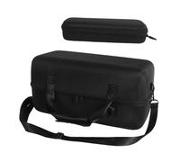 CaeorKvor Funda de transporte resistente anticaídas para altavoces Go2, caja de transporte con bolsa de micrófono, funda protectora a prueba de golpes