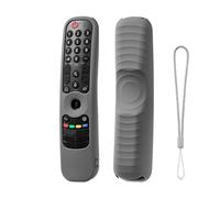 CaeorKvor Protector de silicona de cuerpo completo para mandos a distancia An-MR21N21GA / MR21GC, resistente a los impactos, ergonómico, varios colores