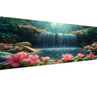 Caer Diamond Painting Adultos Grande XXL 30x60cm Kit Completo, 5D DIY Pintura de Diamante Full con Diamantes Redondos, Decoración Pared Salón, Renovación Hogar Primavera, Arte Mural, Flores Y1-547
