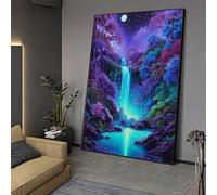 Caer Diamond Painting Grande 110x80cm 5D Cielo Estrellado Diamond Painting Adultos DIY Pintura de Diamantes Kit, Manualidades Adultos Punto De Cruz Diamante Kit Completo Decoracion Hogar Pared 0Y-560