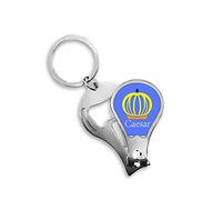 Caesar Roman Emperor Despot Tiranía Fingernail Clipper Cutter Llavero Llavero Scissor