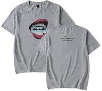 CAFDUE Dove Cameron Gráfica Impresa Camiseta, Cuello De Tripulación Unisex Manga Corta Hip Hop Harajuku Camisetas Casuales para Hombres Mujeres(XS-3XL)(5,S)