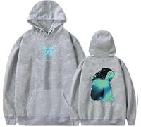 CAFDUE Dove Cameron Unisex Impreso Sudadera con Capucha, Hip Hop Harajuku Manga Larga Sudadera Casual para Hombres Mujeres(6,XXL)