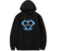 CAFDUE Europa Y América Dove Cameron Unisex Impreso Sudadera con Capucha, Hip Hop Harajuku Manga Larga Sudadera Casual para Hombres Mujeres(XS-3XL)(1,XS)