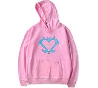 CAFDUE Europa Y América Dove Cameron Unisex Impreso Sudadera con Capucha, Hip Hop Harajuku Manga Larga Sudadera Casual para Hombres Mujeres(XS-3XL)(5,3XL)