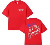 CAFDUE Hannah Bahng Fans Impresa Camiseta, Retro Harajuku Hip Hop Casual Manga Corta Tops Unisex(6,XXL)