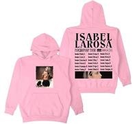 CAFDUE Primavera Y Otoño Isabel Larosa Merch Sudadera con Capucha, Retro Gráfica Impresión Unisex Suelto Sudadera De Manga Larga(XS-3XL)(6,S)