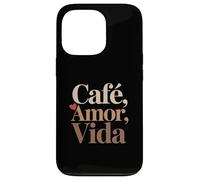 Café Amor Vida Design - Café Latino Cultura Art Carcasa para iPhone 13 Pro