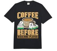Café Antes de amar azulejo Juego Amante del café Mahjong Jugador Comfort Colors Adult Heavyweight T-Shirt