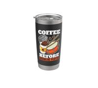 Café antes de amar Percusión Amante del café Drumline Player Vaso térmico de acero inoxidable de doble pared