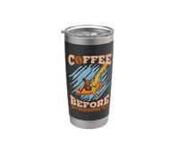 Café antes de amar Windsurf Amante del café Windsurfista Vaso térmico de acero inoxidable de doble pared