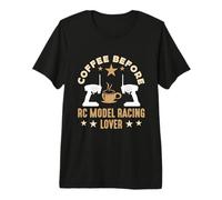Café Antes de Amores Modelo RC Amante del café RC Modelo Racing Camiseta Premium