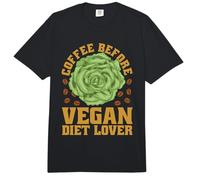 Café Antes de la Dieta basada en Plantas Amante del café Amante de la Dieta Veg Comfort Colors Adult Heavyweight T-Shirt