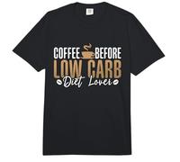 Café Antes de la Dieta cetogénica Dieta Baja en carbohidratos para Amantes del café Comfort Colors Adult Heavyweight T-Shirt