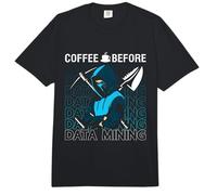 Café Antes de la minería de Datos Programador del Amante del café Data Miner Comfort Colors Adult Heavyweight T-Shirt