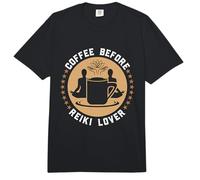 Café Antes de Reiki Energía Curación Amante del café Amante de Re Comfort Colors Adult Heavyweight T-Shirt