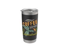 Café antes del ecologista Amante del café Conservacionista Vaso térmico de acero inoxidable de doble pared