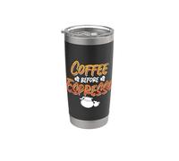 Café antes del espresso Barista Amante del café Espresso Lover Vaso térmico de acero inoxidable de doble pared