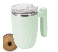 Café automático con mezclador, de acero inoxidable con carga USB, taza de café magnética recargable de funcionamiento automático, para familia, amigos, estudiantes, hombres, mujeres, casa, interior