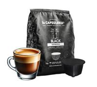 Café BLACK, fuerte (80 Cápsulas) compatibles con Nescafé Dolce Gusto - (La Capsuleria)