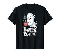 Café Bruja Ritual matutino caldero Magia Vapor Camiseta
