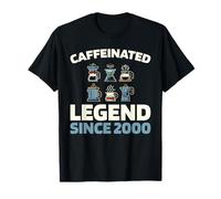 Café Cafetería Barista - Cafetero Cafeína Capuchino Café Camiseta