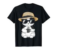 Café Calico Cat Mom Kawaii Design Camiseta