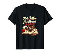 Café Caliente y soluciones para tareas para Maestros Cafeína Camiseta