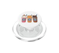 Café Catpuccino Kawaii Cat PopSockets PopGrip para MagSafe