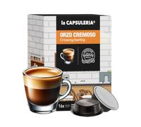 CAFÉ CEBADA/ORZO (128 Cápsulas) compatibles con Lavazza A Modo Mio | Pack 128 cápsulas (8 x 16) | Cebada/Orzo tostado, suave y delicado, alternativa ligera al café tradicional